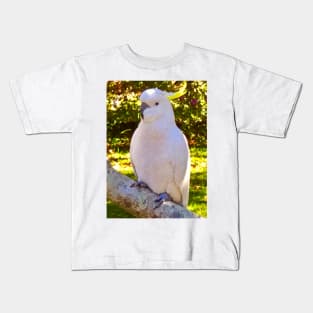 Cockatoo in my Yard! Kids T-Shirt